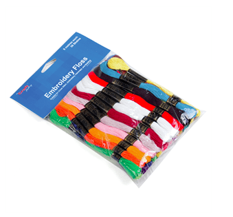 FLOSS1 -Floss Skeins 36pk: Bright Colours