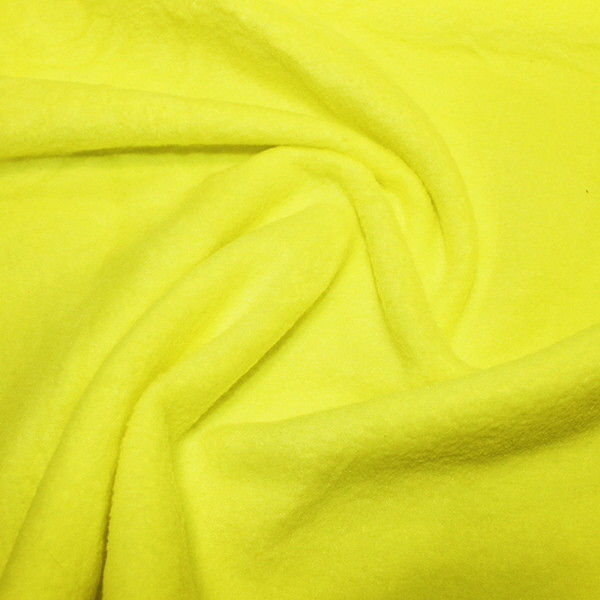 Plain Antipil Fleece - Florescent Yellow Fleece