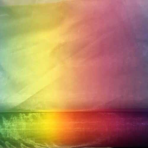Rainbow Organza