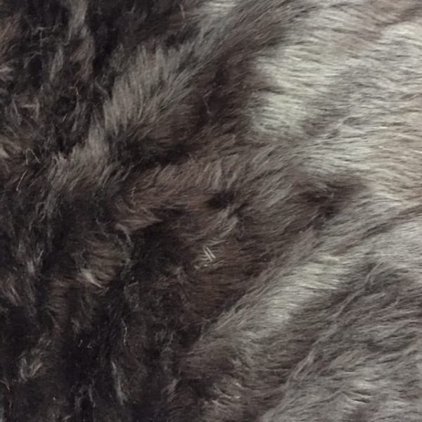 Black Fur Fabric 2cm Pile (FC0064Black)
