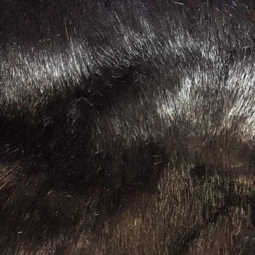 Black Faux Fur