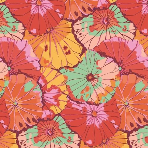 PWGP029. Citrus Lotus Leaf Kaffe Fassett