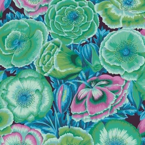 PWPJ095.Green Poppy Garden Philip Jacobs