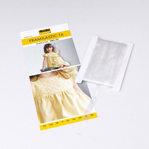 Transparent Elastic: Framilastic Pre-pack - 5m x 6mm