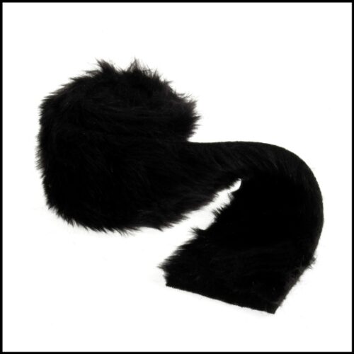 faux fur trim EH041 black groves & banks