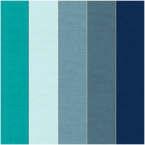 Linen Texture 5 Fat Quarter Pack 2