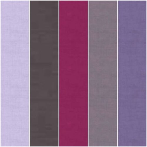 Linen Texture 5 Fat Quarter Pack 8