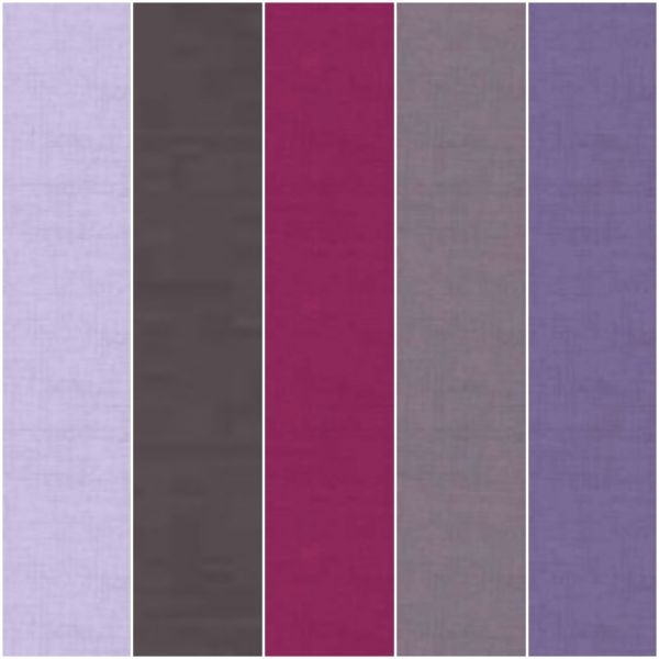 Linen Texture 5 Fat Quarter Pack 8