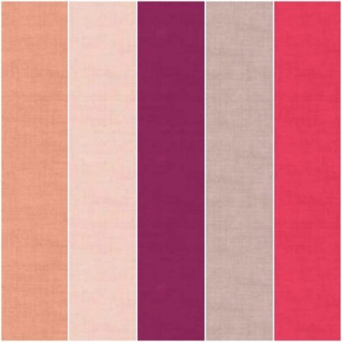 Linen Texture 5 Fat Quarter Pack 5