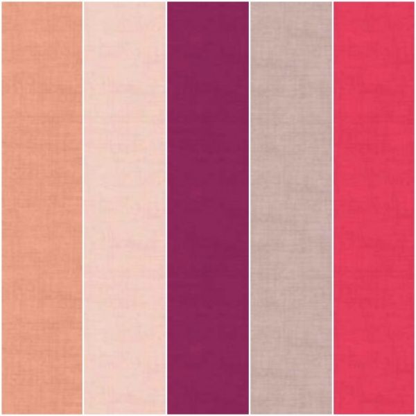 Linen Texture 5 Fat Quarter Pack 5