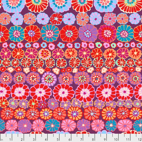 GP169 Row Flowers, Kaffe Fassett