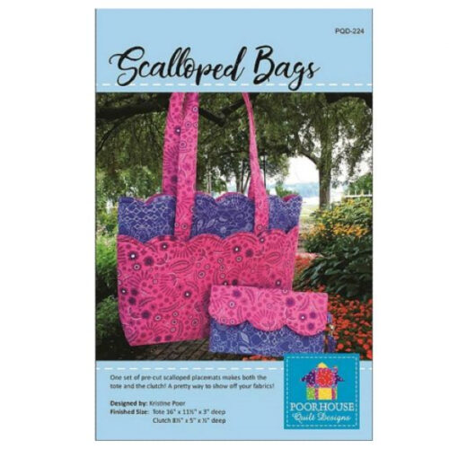 Scalloped Bags Pattern PQD-224
