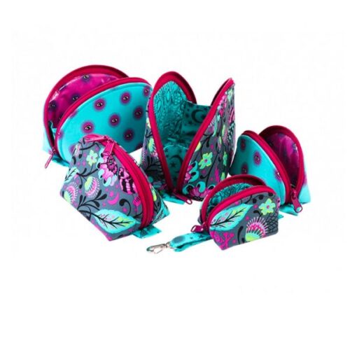 PBA275 Clam Up Zippered Pouches