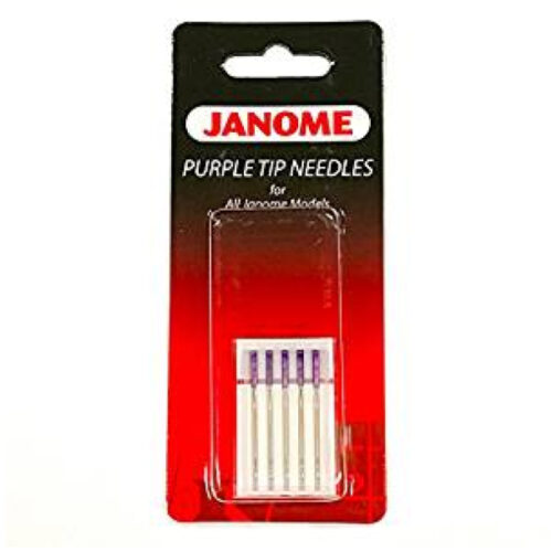 Size 90/14: Janome Purple Tip Sewing Machine Needles (5 pack)