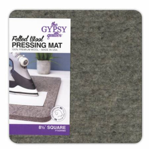 TGQWM85: Wool Pressing Mat 8-1/2in x 8-1/2in x 1/2in Thick