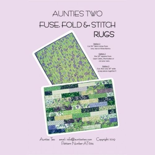 Fuse Fold Stitch Rug Pattern