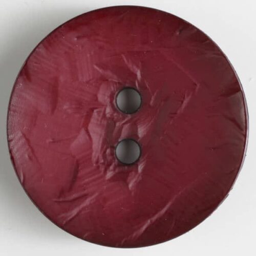 45mm Wine Red Button Round 2-Hole Rustic (1-3/4in)