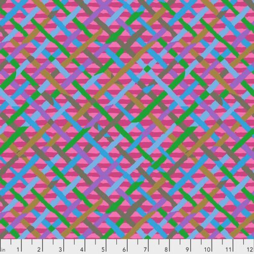 PWBM037.Fuschia Mad Plaid, Brandon Mably Kaffe Fassett Classics