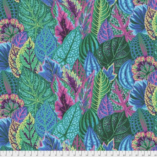 PWPJ030.TURQUOISE Coleus Philip Jacobs Kaffe Fassett Collective