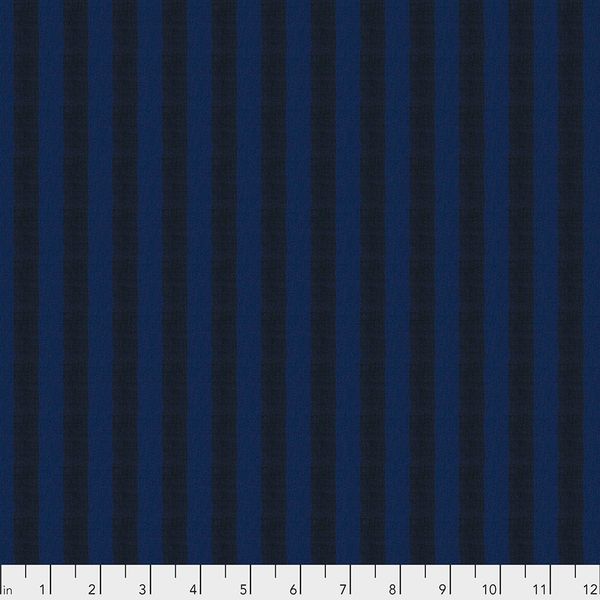 Shot Cotton Wide Stripe-SSGP002.Midnight