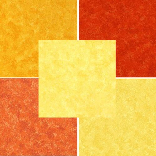 Spraytime Flames Fat Quarters 5-Piece/makower