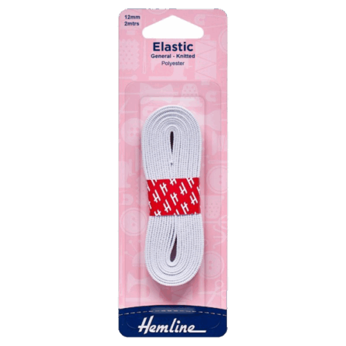 Knitted Elastic H620.12 white