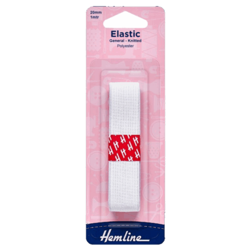 Knitted Elastic H620.20 White