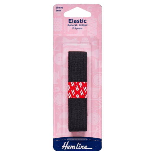 Knitted Elastic H621.20-black
