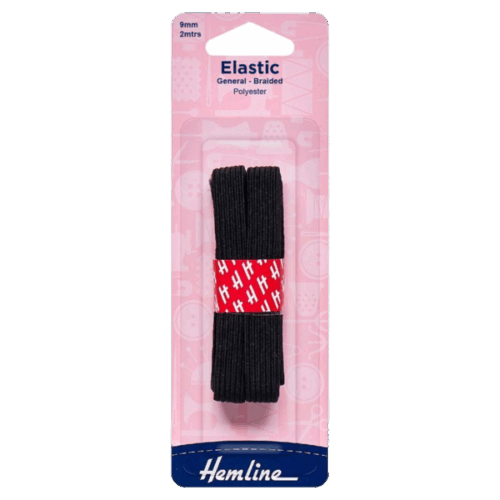 Knitted Elastic H621.9 Black