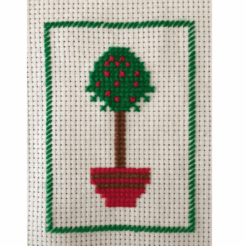 Children's Sewing Kit - Bay Tree - using Traditional Binka