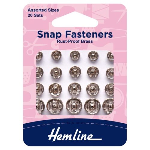 Hemline Snap Fasteners H420.99