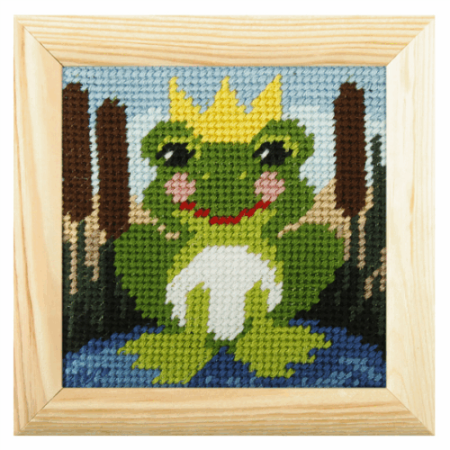 Embroidery Kit Mini Frog-OCR.6701