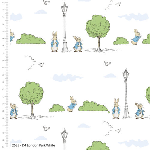 2635-D4 Peter Rabbit London (Digitally Printed)