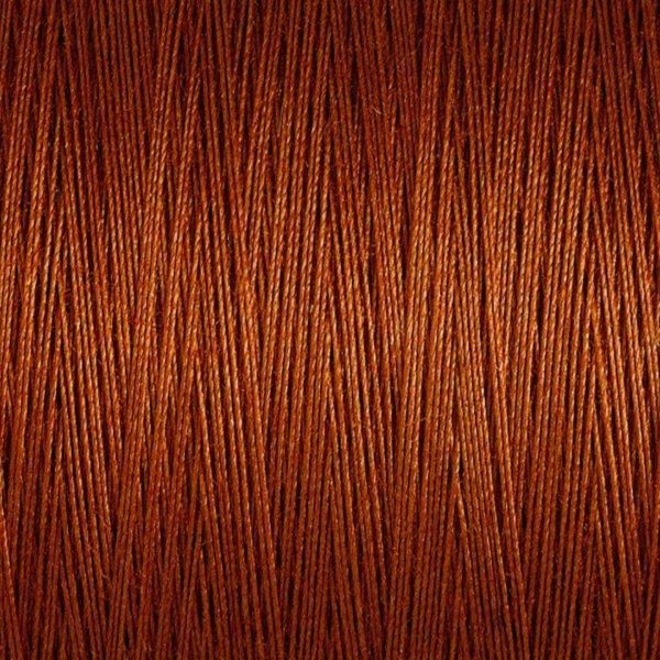 2T2143 Burnt Red_ Natural Cotton Thread_ Gutermann