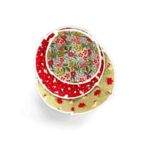 In R Form Stabiliser Pre-cuts to Make Fabric Nesting Bowls