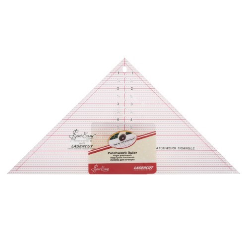 NL4172:  Quilting Triangle Ruler: 90 Degree  7.5 x 15.5 inch