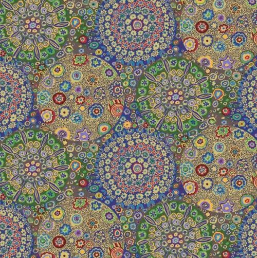 GP92.Ochre Millefiore