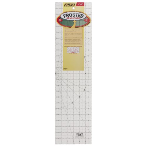 QR624 Quilting Ruler