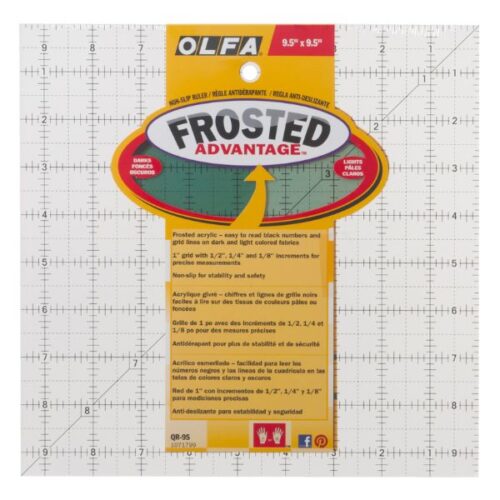 QR9S Square Quilting Ruler