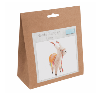 TCK005 Llama: Needle Felting Kit