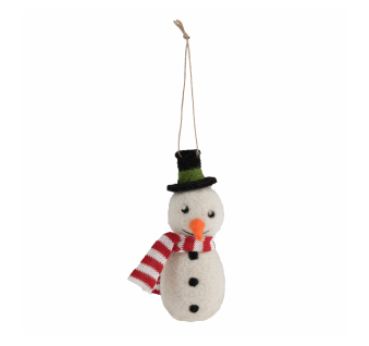 TCK008 Snowman: Needle Felting Kit