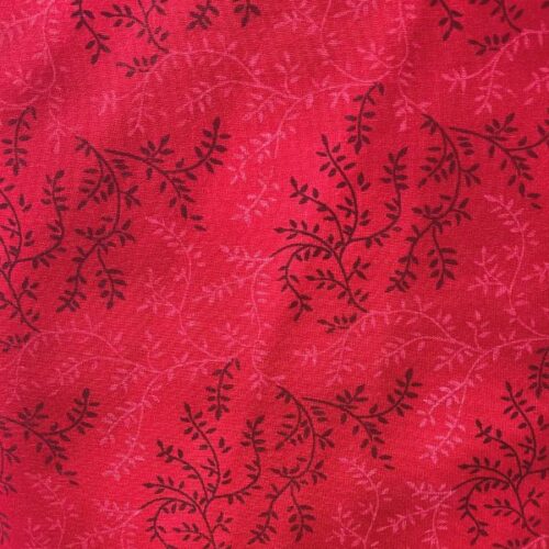 Col.205 Red: Tonal Vineyard Extra Wide (approx. 108" wide)