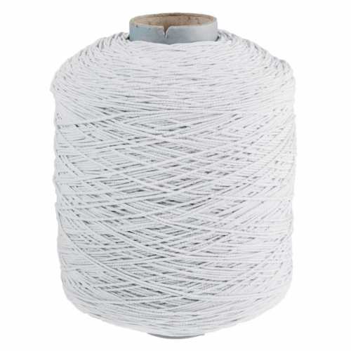 4m x 2mm: White Hat Elastic