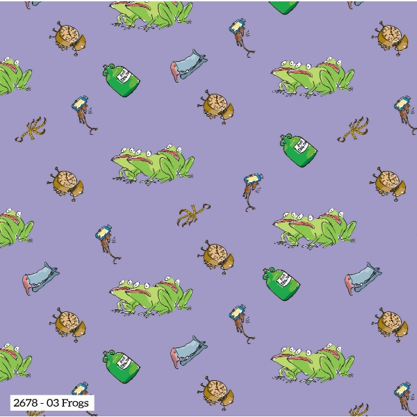 Witches 2678-03 Frogs