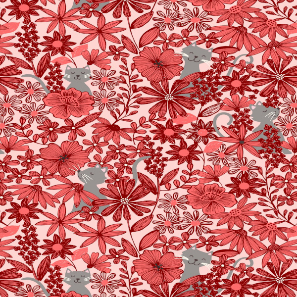 Purrfect Petals A470.2