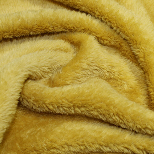Ochre Supersoft Plain Fleece