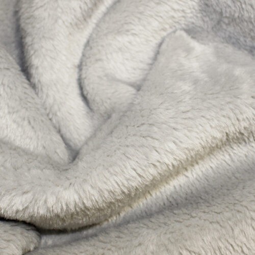 Silver Supersoft Plain Fleece