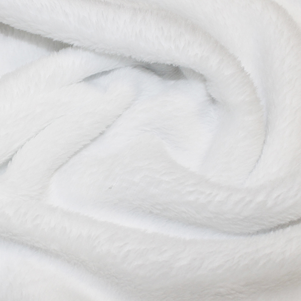 White Supersoft Plain Fleece