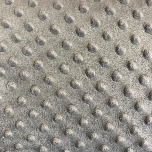 Grey Fleece - Dimple & Bubble
