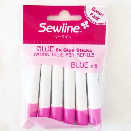 Sewline Blue Refill Pack of 6